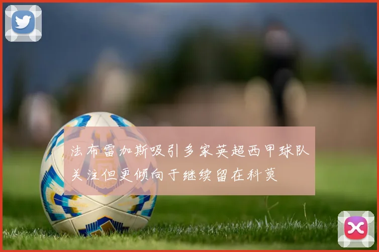 法布雷加斯吸引多家英超西甲球队关注但更倾向于继续留在科莫